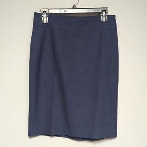 Banana Republic Blue Pencil Skirt Knee-Length Work